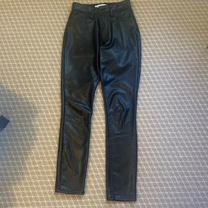 Abercrombie & Fitch leather pants
